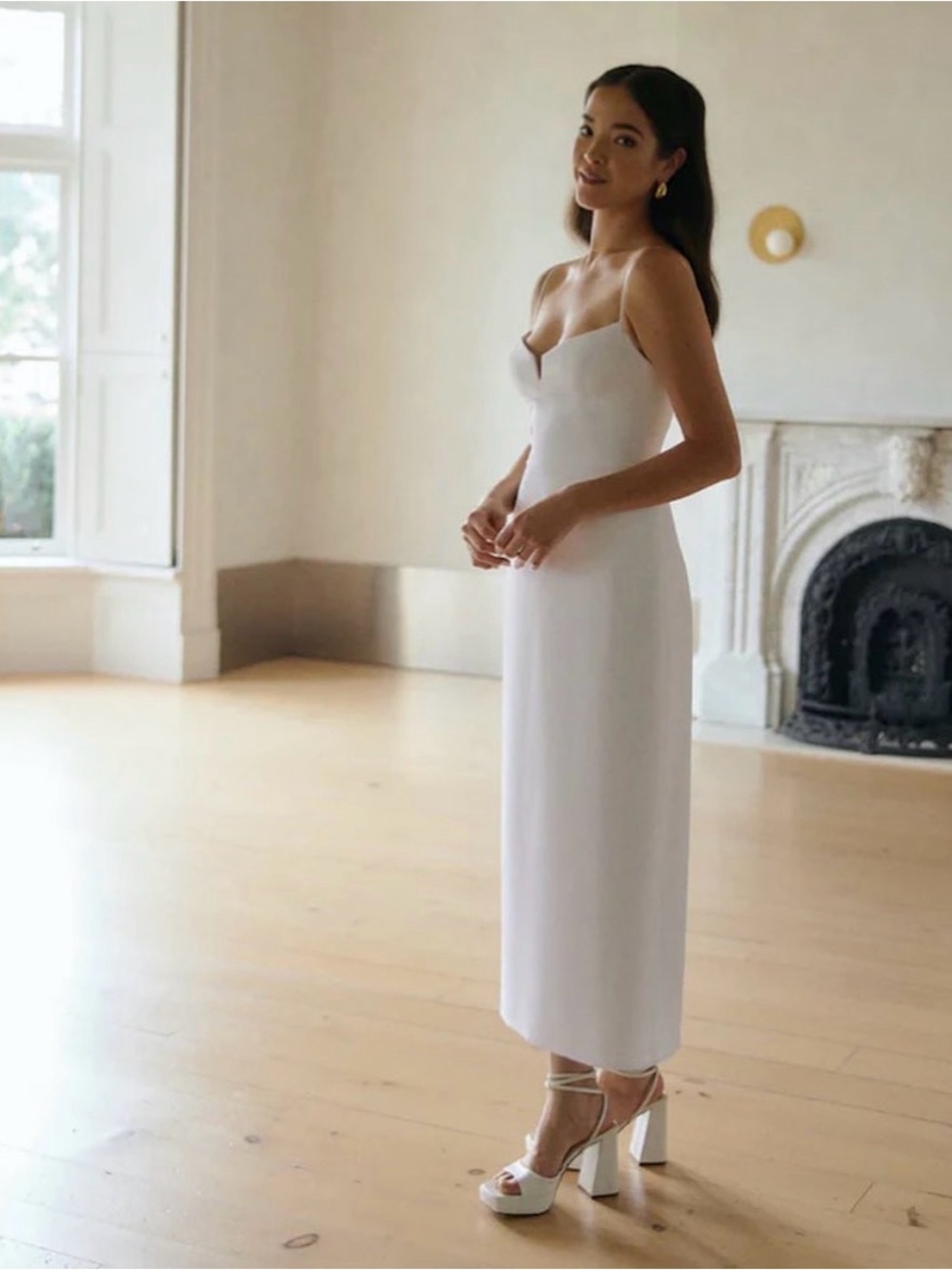 NWT Park & Fifth Cambridge Dress White Size S Bridal Rehearsal Dinner